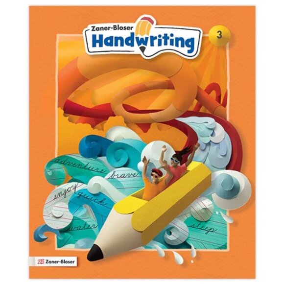 Zaner Bloser (Cursive) Handwriting Activity Book, Grade 3 - Picture 1 of 2